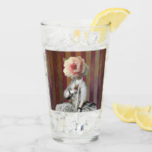 Blommigt Intrigue Rosa Peony Mask