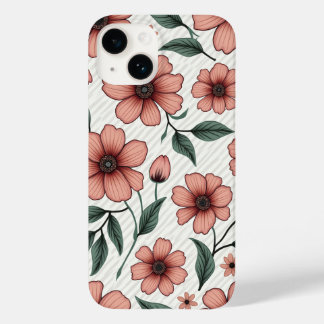 Blommigt iphone case
