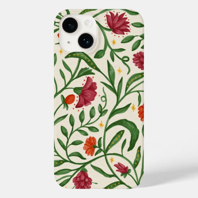 Blommigt iphone case (Baksida)