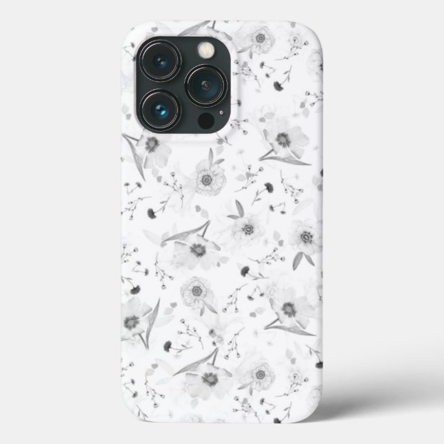 Blommigt iphone case (Baksida)