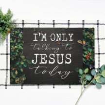 Blommigt jag bara pratar med Jesus idag