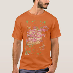 Blommigt Japan Sakura Rosa Flower Japansk Cherry B T Shirt