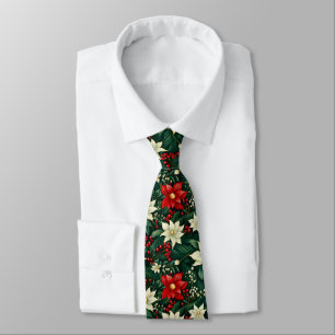 Blommigt jul Mönster Slips
