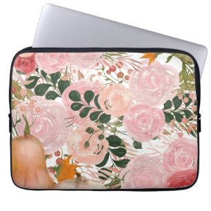 Blommigt Jumpkostym Laptop Fodral