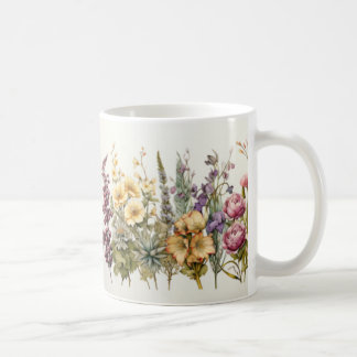 Blommigt Kaffe Mugg
