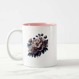 Blommigt Kaffe Mugg