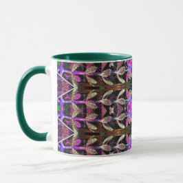 Blommigt Kaleidoscope Mugg