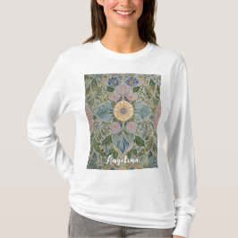 Blommigt Kaleidoscope Personlig T Shirt