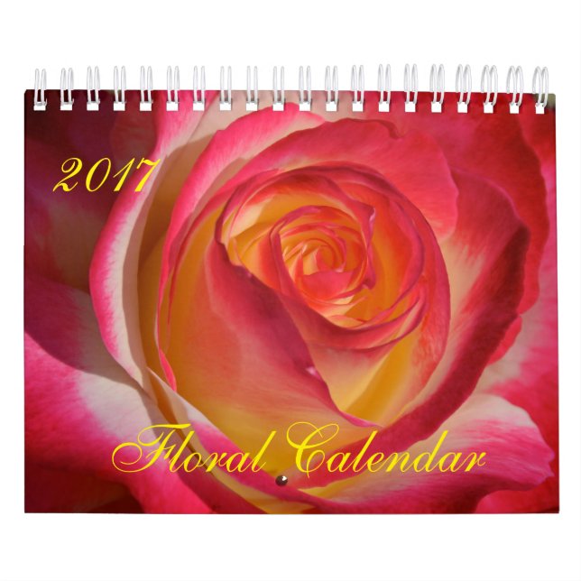 Blommigt Kalender 2017 (Omslag)