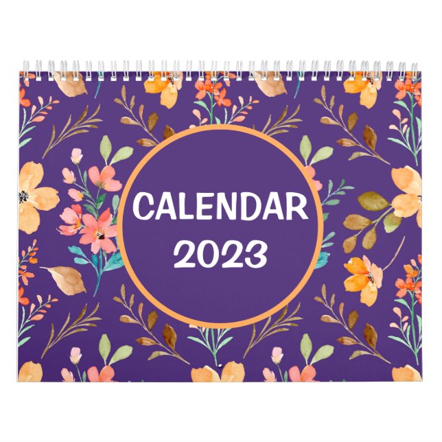 Blommigt Kalender 2025 (Omslag)