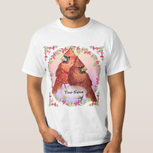 Blommigt Kardinals T Shirt