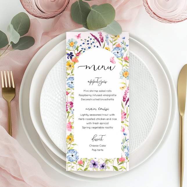 Blommigt Kärlek finns på menyn Bloom Menu Meny (Skapare uppladdad)