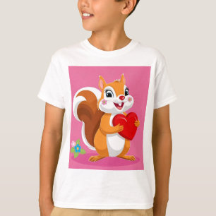 Blommigt Kärlek: Mors dag T Shirt