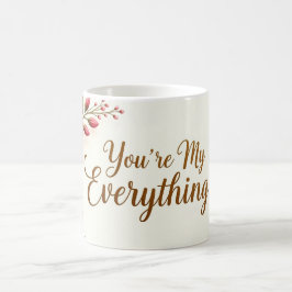 Blommigt Kärlek Mugg
