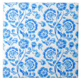 Blommigt keramiskt plattor kakelplatta