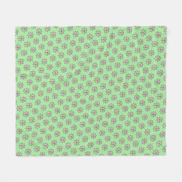 Blommigt KiniArt Fleece Blanket