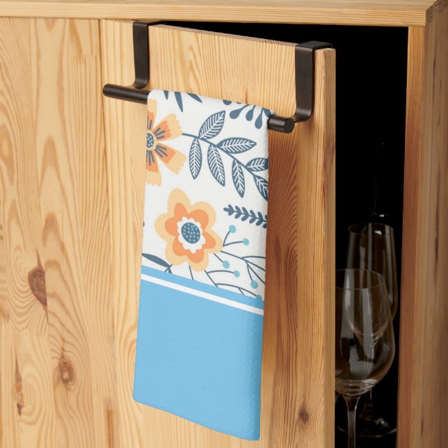 Blommigt Kitchen Towel Kökshandduk (Thirds Fold)