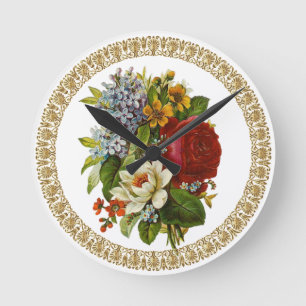 Blommigt klocka