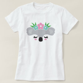 Blommigt Koala T-Shirt
