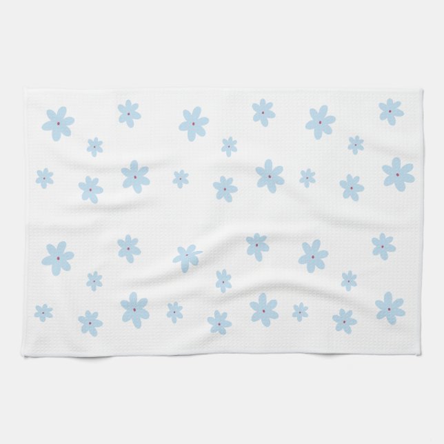 Blommigt Köksdukar Kökshandduk (Horisontell)