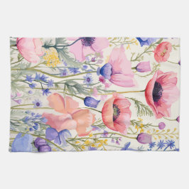 Blommigt Kökshandduk