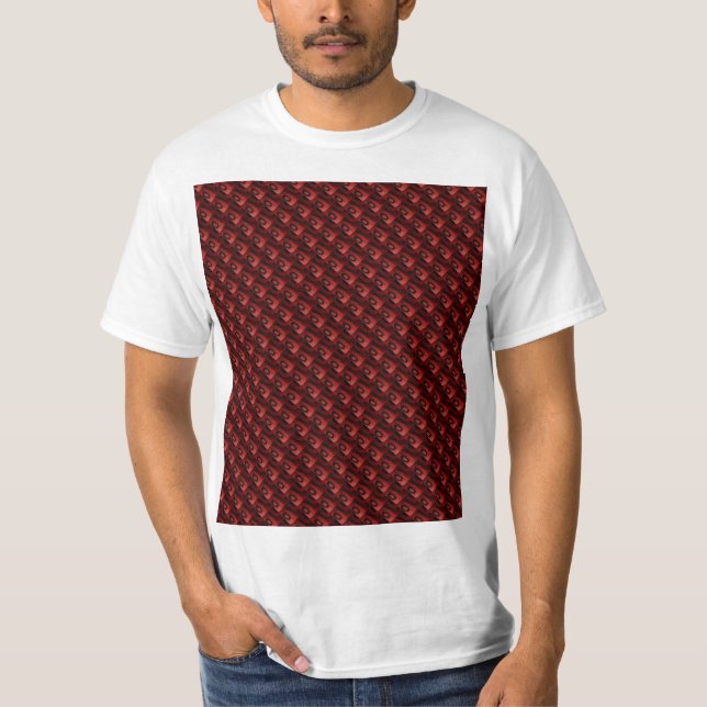 Blommigt konst t shirt (Framsida)