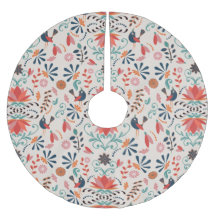 Blommigt konsthantverk med blå blommor