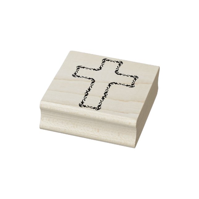 blommigt kor art frimärke stämpel (Stämpel)