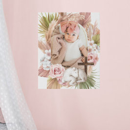 Blommigt Kor Baby - fotodobaptism Gift