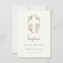 Blommigt Kor Baptism OSA - Mjuk pastel