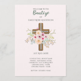 Blommigt Kor BAUTIZO Bautismo Baptism Program