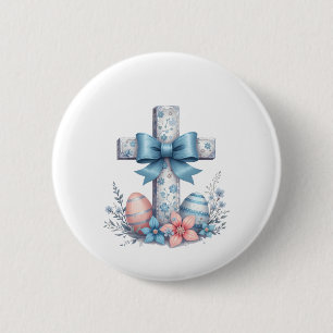 Blommigt Kor Coquette Jesus Bow Christian Religion Knapp