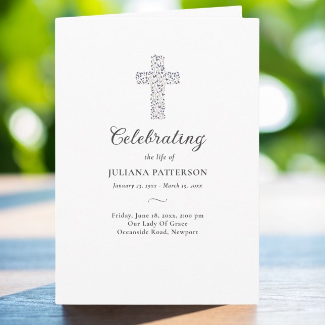 Blommigt Kor fotobok - beställning av tjänst Program (Skapare uppladdad)