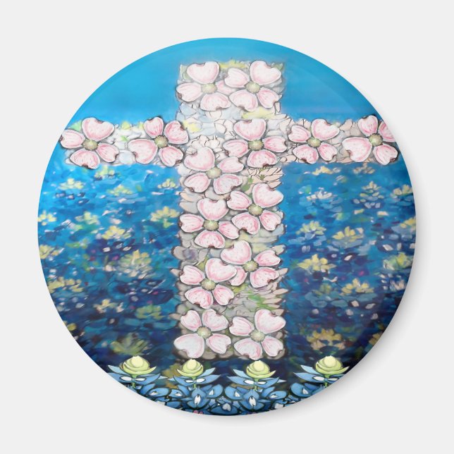 Blommigt Kor Magnet (Framsidan)