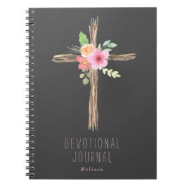 Blommigt Kor Personlig Devotional Notebook Anteckningsbok