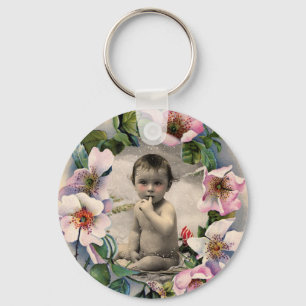 BLOMMIGT KRONA,VILD RO BABY SHOWER FOTO MALL NYCKELRING