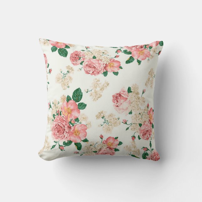 Blommigt Kudde (Framsida)