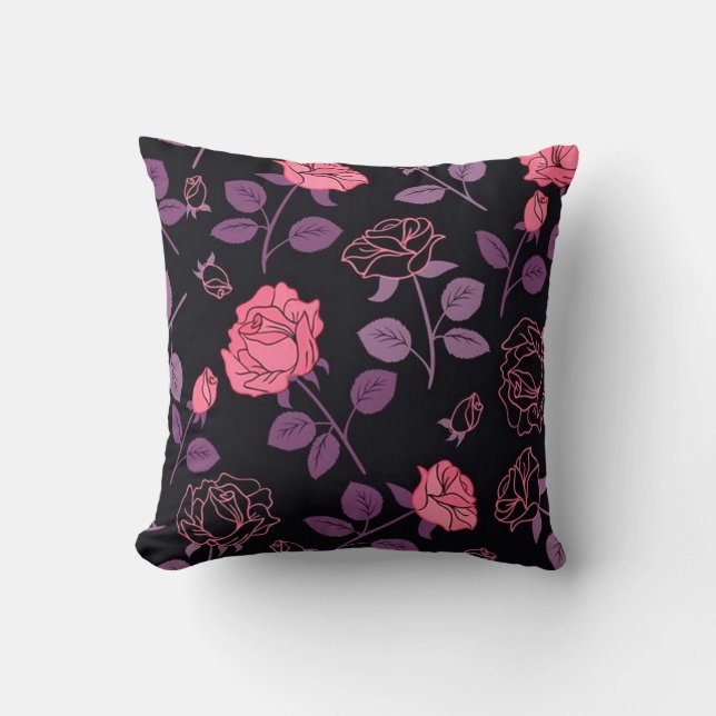 Blommigt Kudde (Framsida)