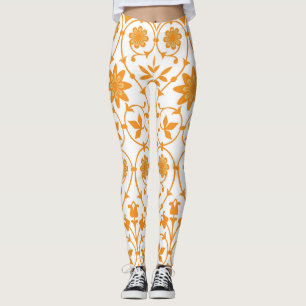 Blommigt Kvinnors bensin Leggings