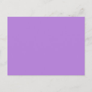 Blommigt Lavender Vykort