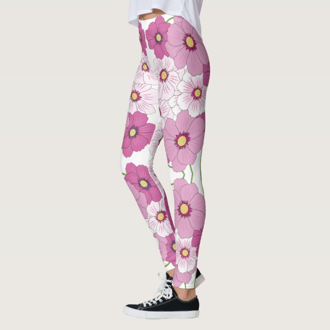 Blommigt Leggings (Vänster)
