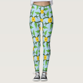Blommigt Leggings