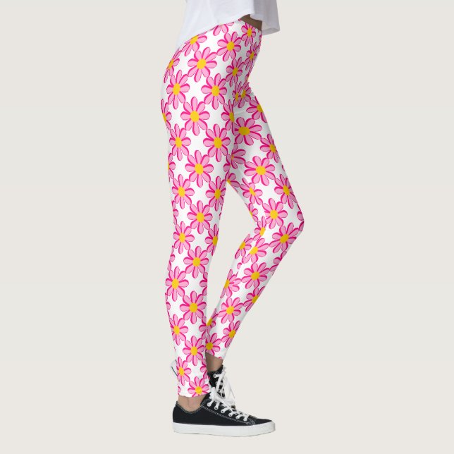 Blommigt Leggings (Höger)