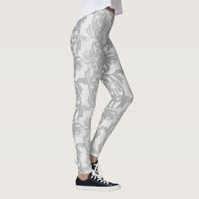 Blommigt Leggings (Höger)