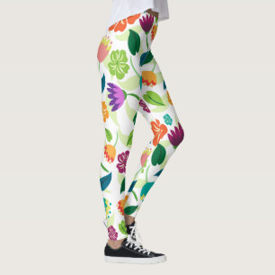 Blommigt Leggings