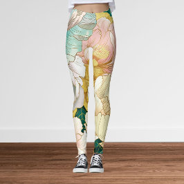 Blommigt Leggings