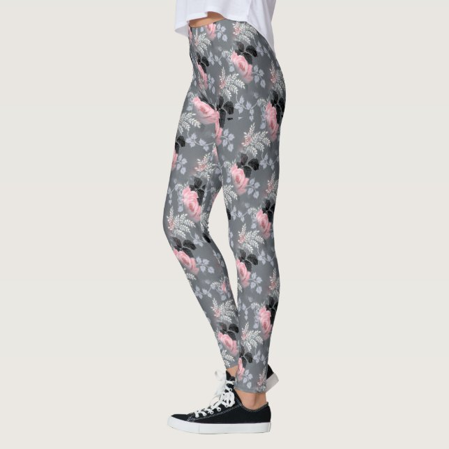 Blommigt Leggings (Vänster)