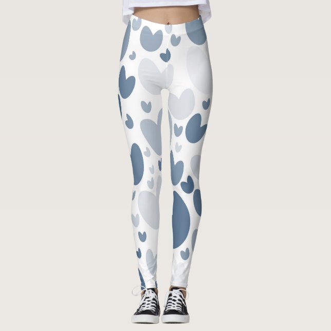 blommigt Leggings (Framsida)