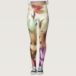 Blommigt Leggings