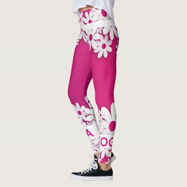 Blommigt Leggings (Vänster)